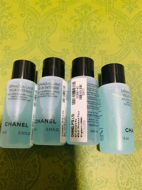 macy's Chanel makeup remover